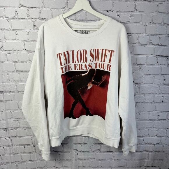 Taylor Swift The Eras Official Tour Crewneck Graphic Sweatshirt XL B - Picture 1 of 7